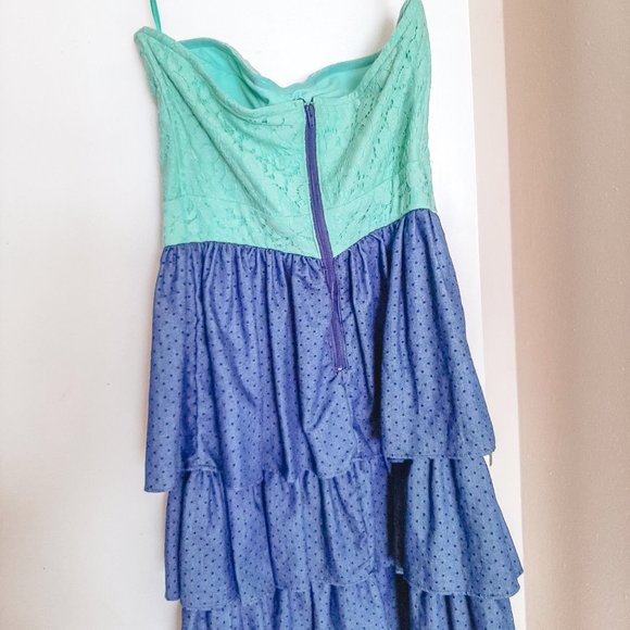 Vanity dual tones zip dress - Picture 2 of 6